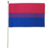 Bisexual 12x18in Stick Flag - Flags Importer