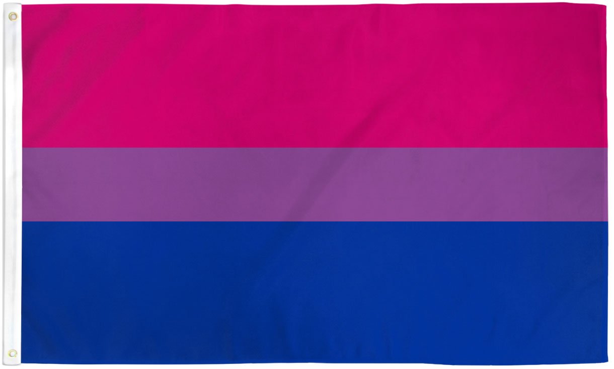 Bisexual Flag 3x5ft Poly - Flags Importer