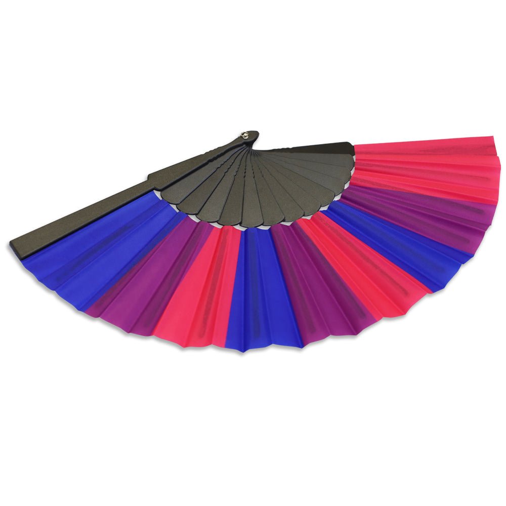 Bisexual Small Hand Fan - Flags Importer