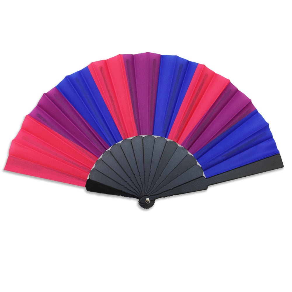 Bisexual Small Hand Fan - Flags Importer