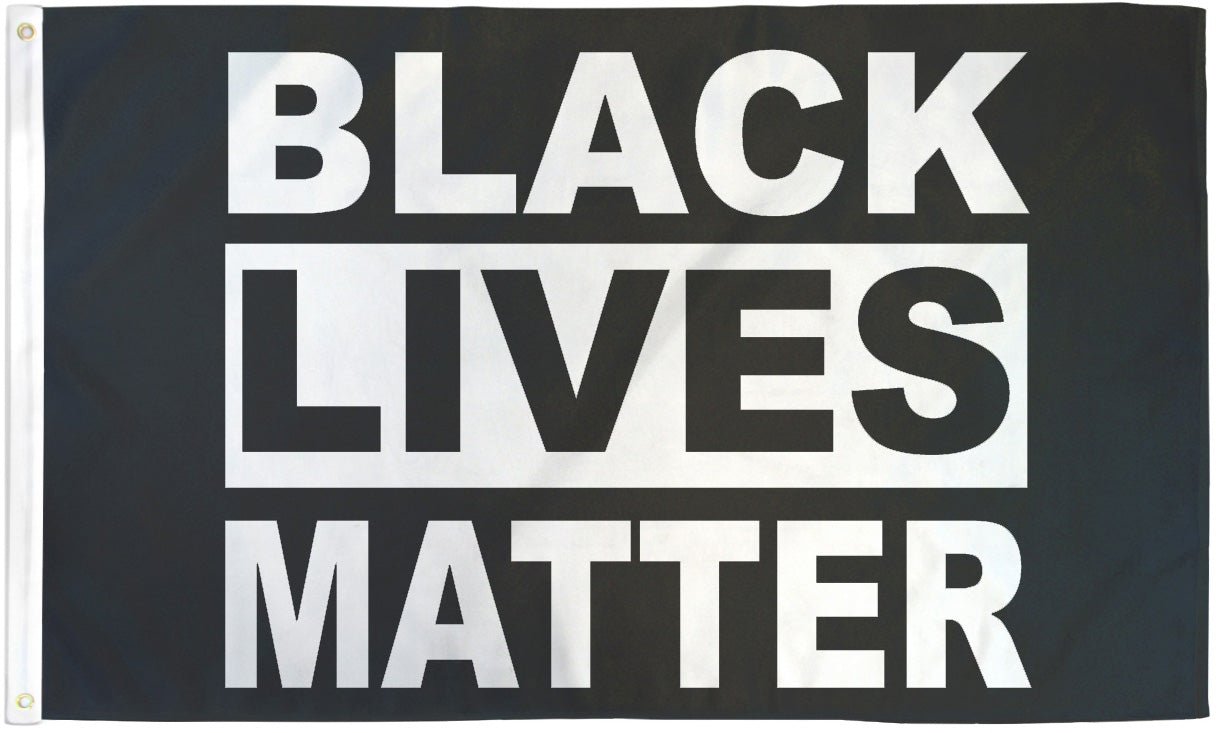 Black Lives Matter Flag 3x5ft Poly - Flags Importer