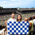 Blue & White Checkered Flag 2x3ft Poly - Flags Importer