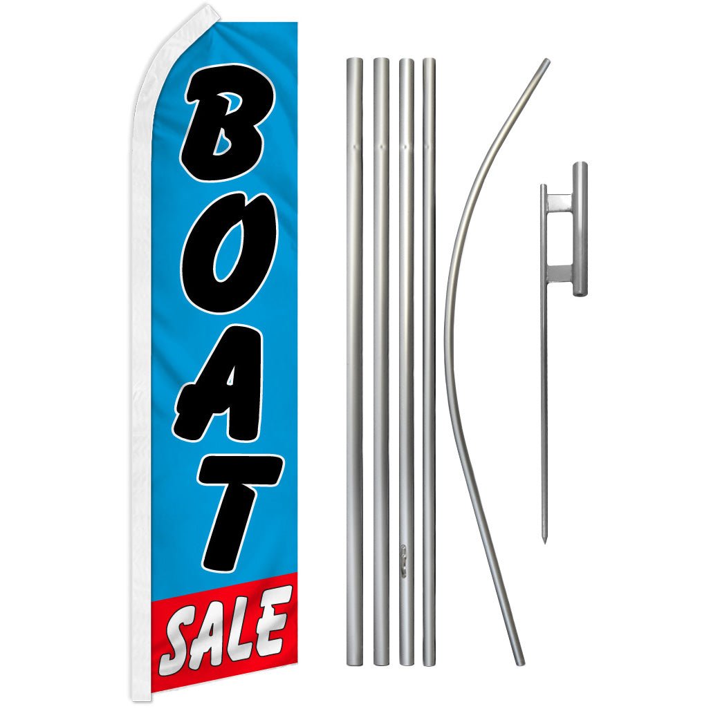 Boat Sale Super Flag & Pole Kit - Flags Importer