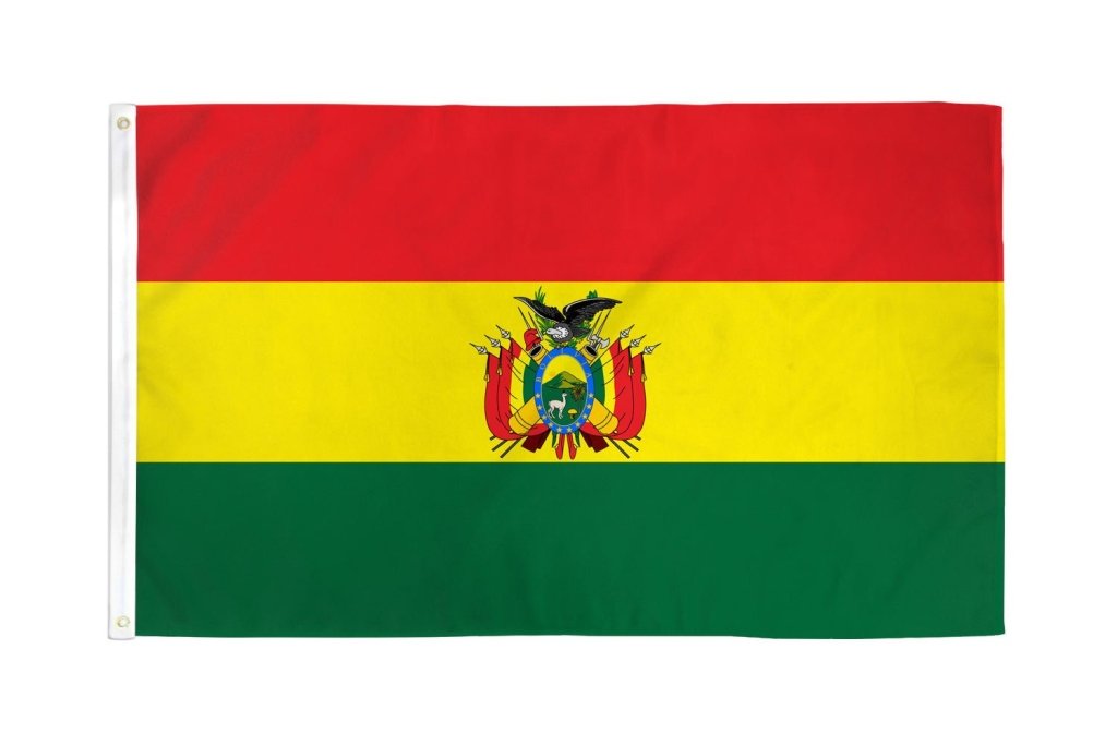 Bolivia Flag 3x5ft Poly - Flags Importer