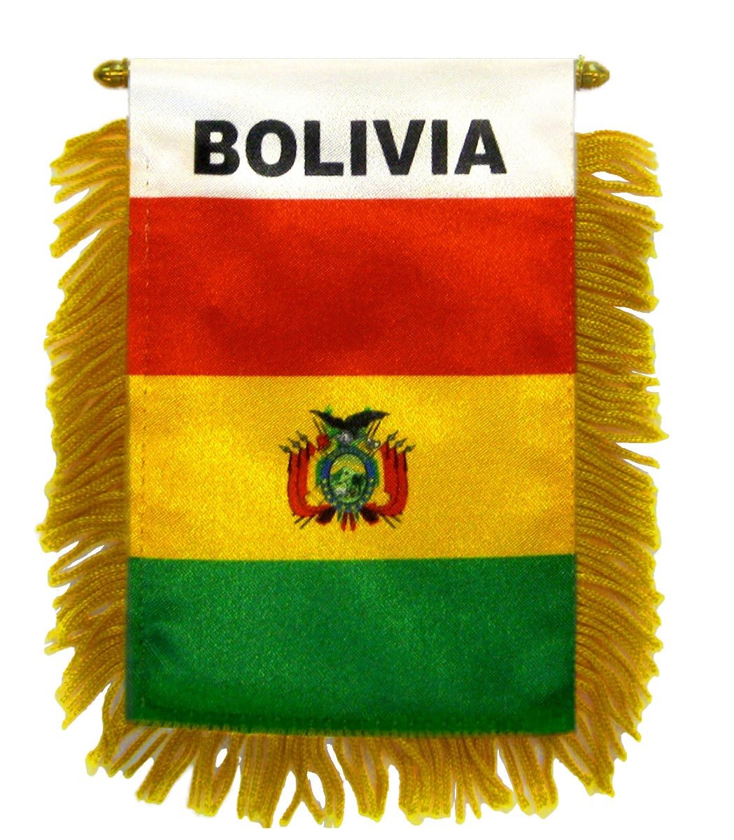 Bolivia Mini Banner - Flags Importer