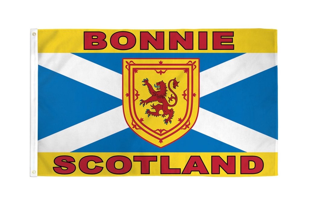 Bonnie Scotland Flag 3x5ft Poly - Flags Importer