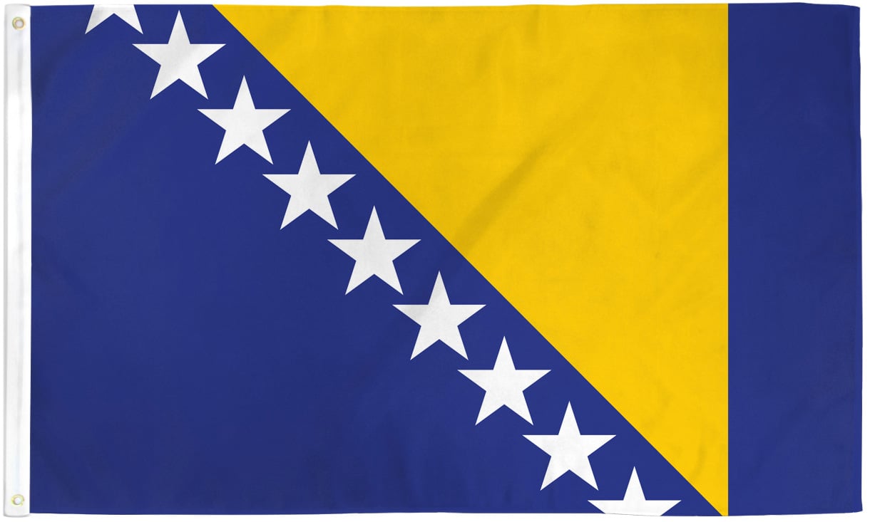 Bosnia & Herzegovina Flag 2x3ft Poly - Flags Importer