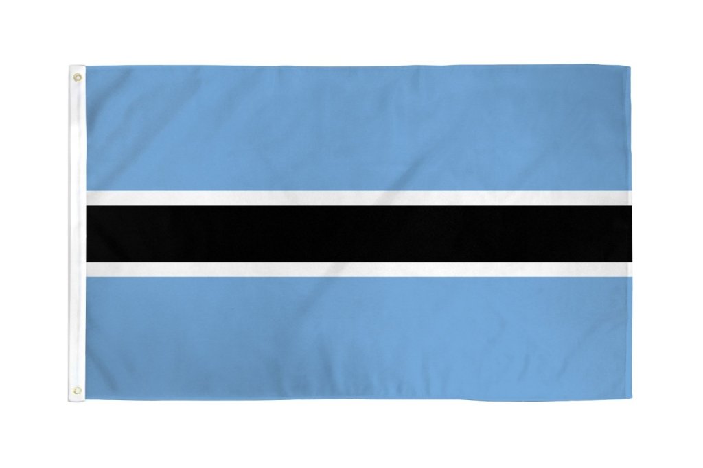 Botswana Flag 2x3ft Poly - Flags Importer