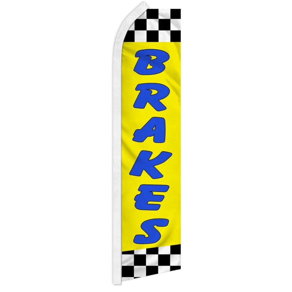 Brakes (Yellow) Super Flag - Flags Importer