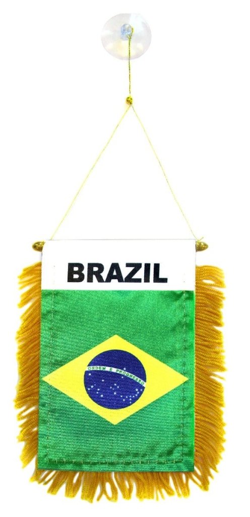 Brazil Mini Banner - Flags Importer