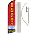 Breakfast Special Windless Banner Flag & Pole Kit - Flags Importer