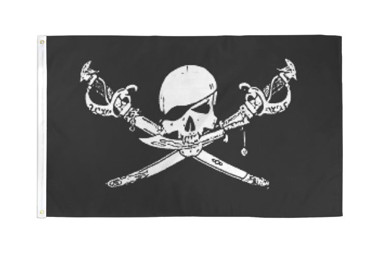 Brethren of the Coast Pirate Flag 2x3ft Poly - Flags Importer