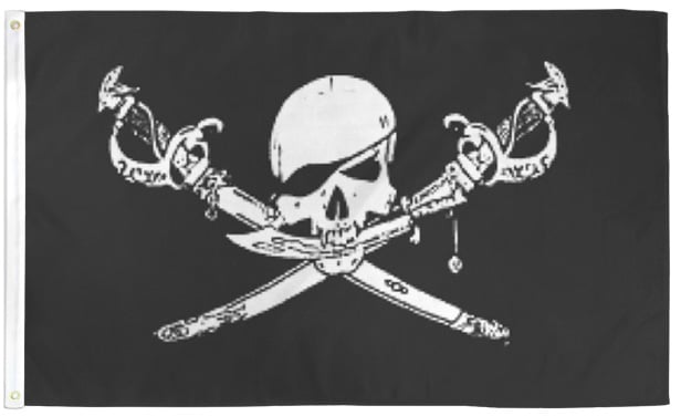 Brethren of the Coast Pirate Flag 2x3ft Poly - Flags Importer