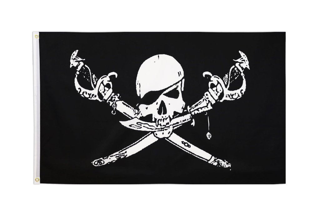 Brethren of the Coast Pirate Flag 3x5ft Poly - Flags Importer