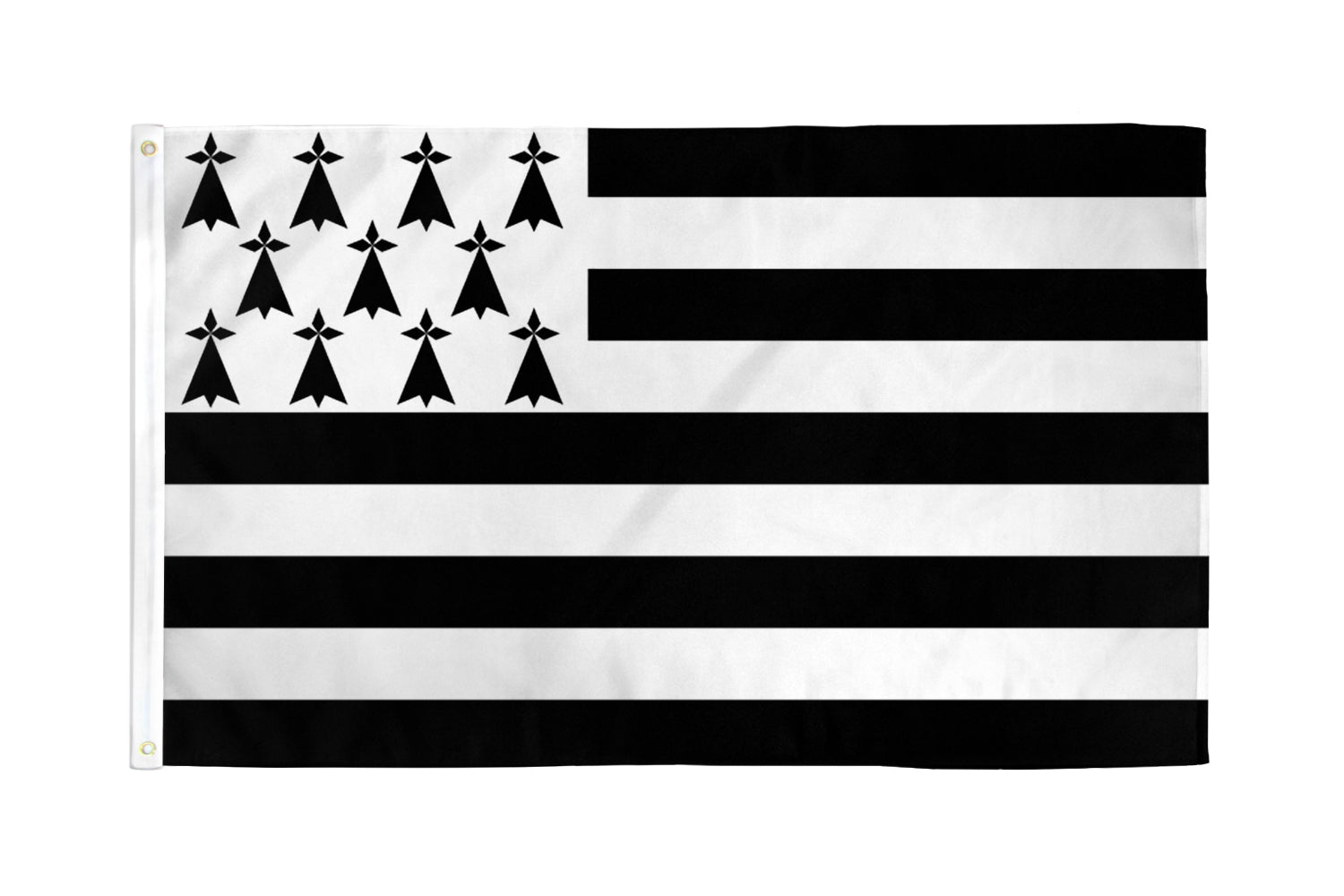 Brittany Flag 3x5ft Poly - Flags Importer