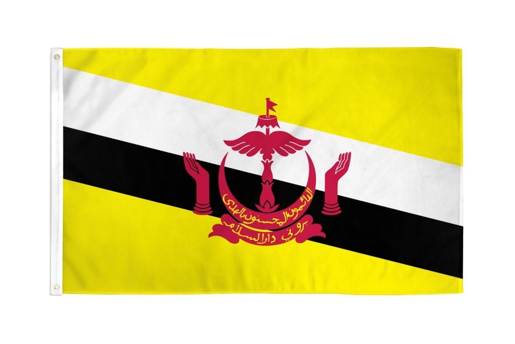 Brunei Flag 2x3ft Poly - Flags Importer