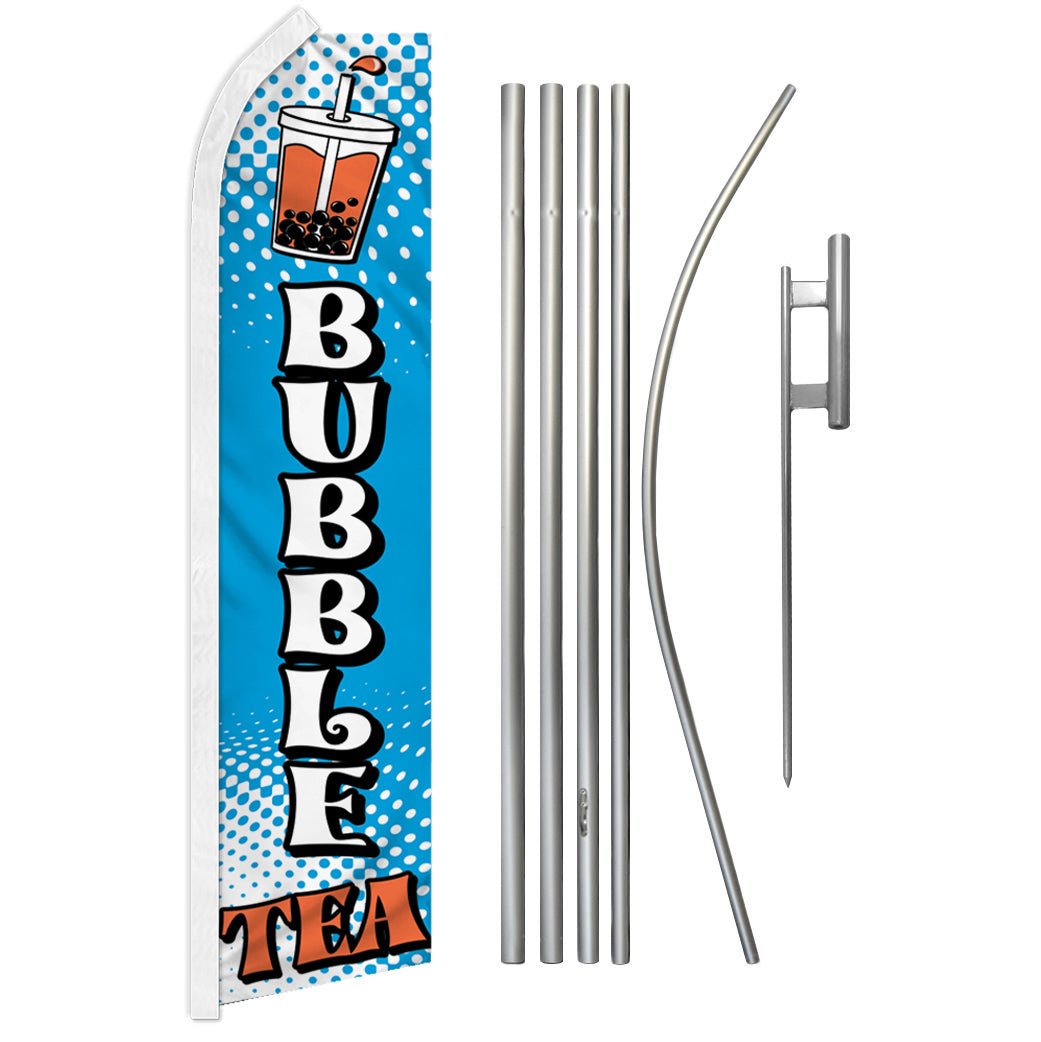 Bubble Tea Super Flag & Pole Kit - Flags Importer