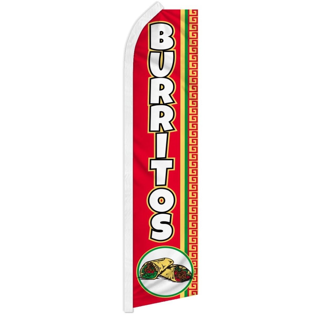 Burritos (Red) Super Flag - Flags Importer