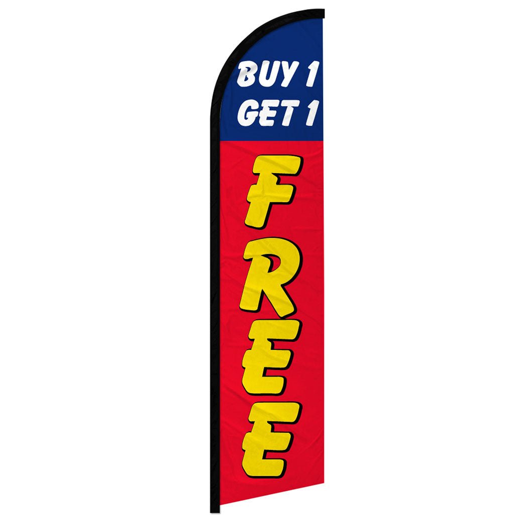 Buy 1 Get 1 Free Windless Banner Flag - Flags Importer