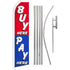 Buy Here Pay Here Super Flag & Pole Kit - Flags Importer