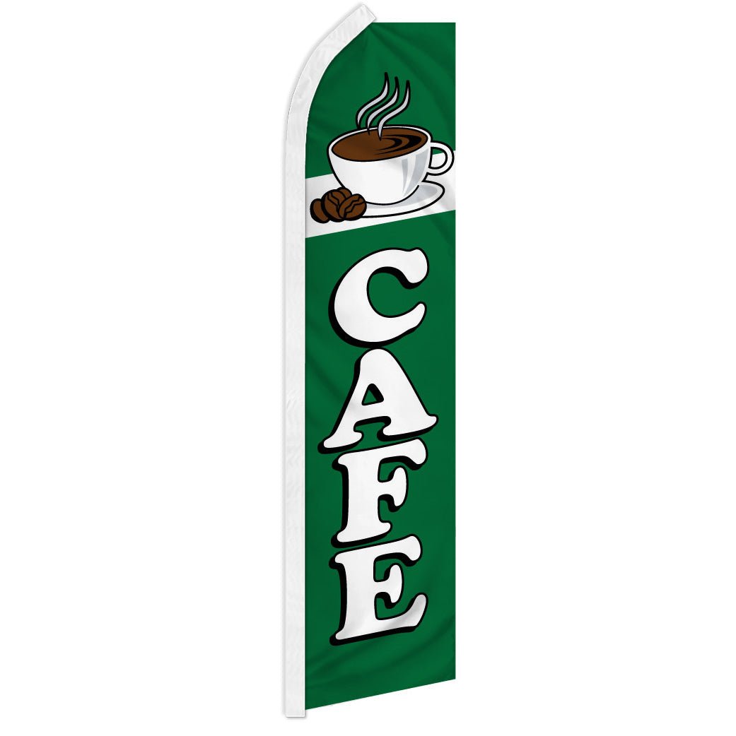 Cafe (Green) Super Flag - Flags Importer