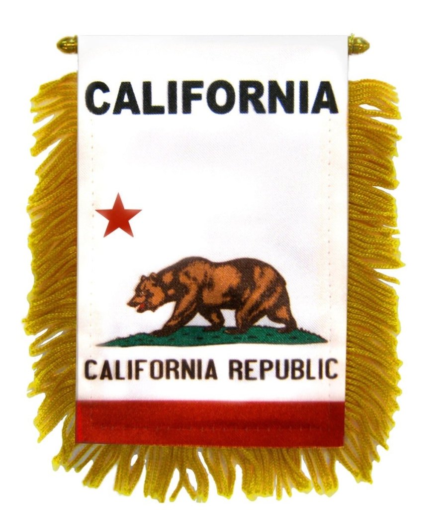 California Mini Banner - Flags Importer