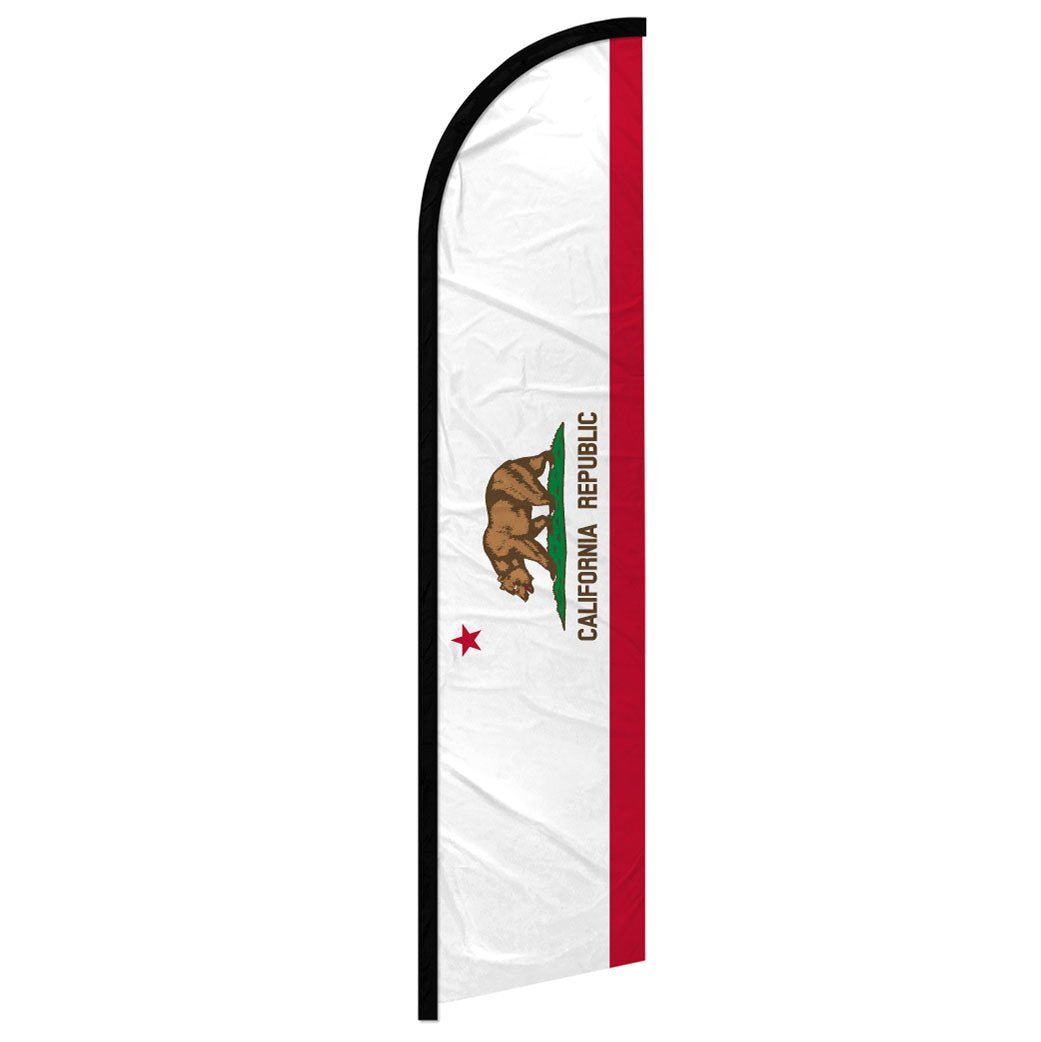 California Windless Banner Flag - Flags Importer