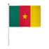 Cameroon 12x18in Stick Flag - Flags Importer