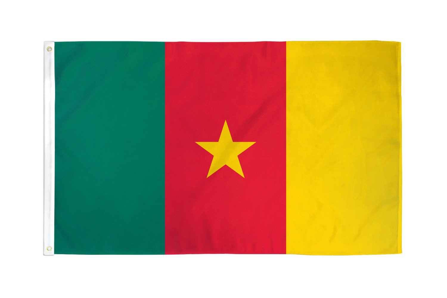 Cameroon Flag 2x3ft Poly - Flags Importer