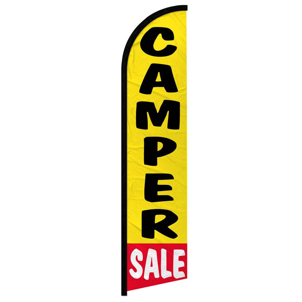 Camper Sale Windless Banner Flag - Flags Importer