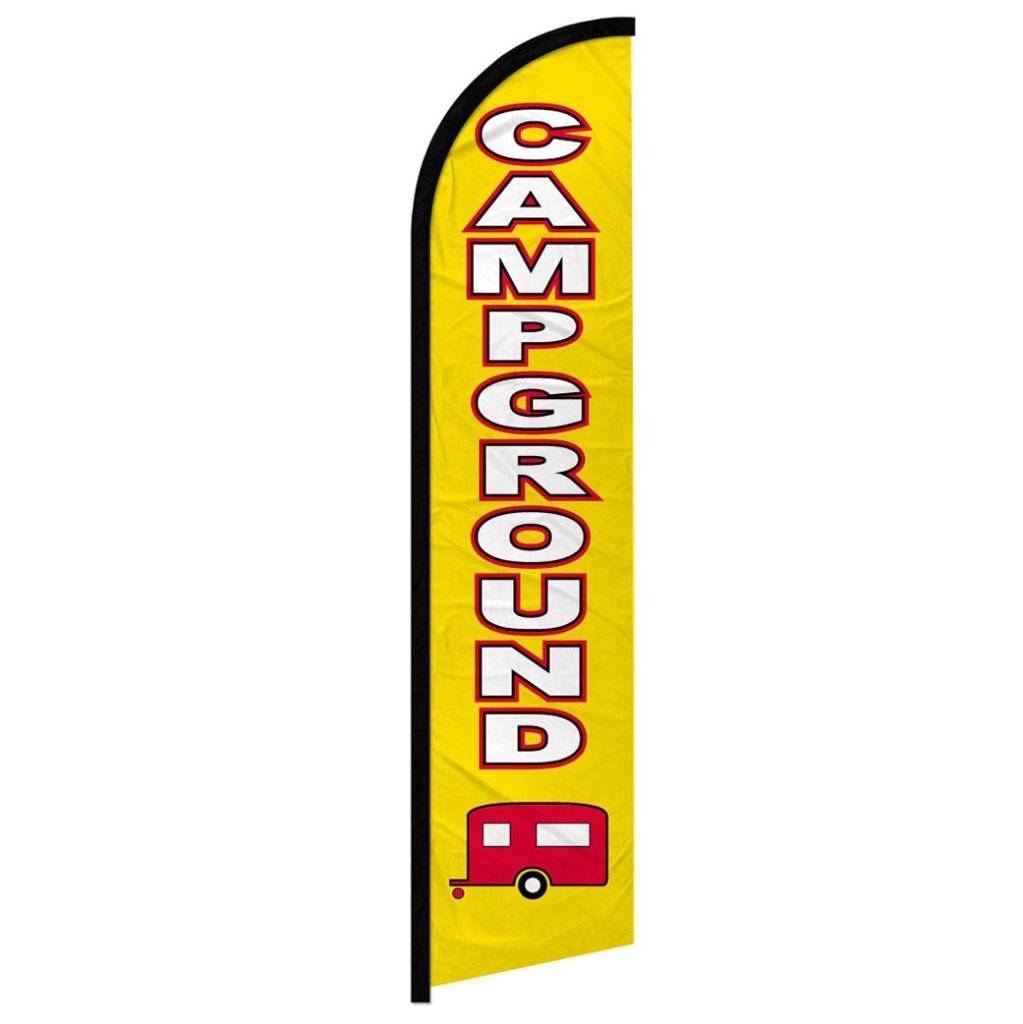 Campground Windless Banner Flag - Flags Importer