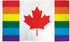 Canada (Rainbow) Flag 3x5ft Poly - Flags Importer