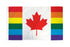 Canada (Rainbow) Flag 3x5ft Poly - Flags Importer