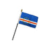 Cape Verde 4x6in Stick Flag - Flags Importer