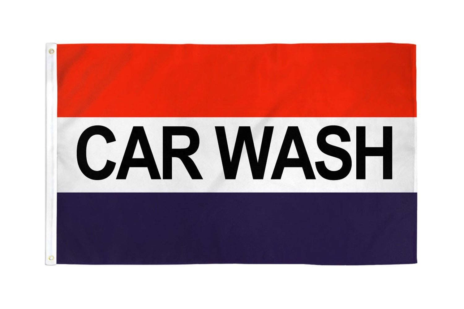 Car Wash (RWB) Flag 3x5ft Poly - Flags Importer