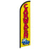 Car Wash (Yellow) Windless Banner Flag - Flags Importer