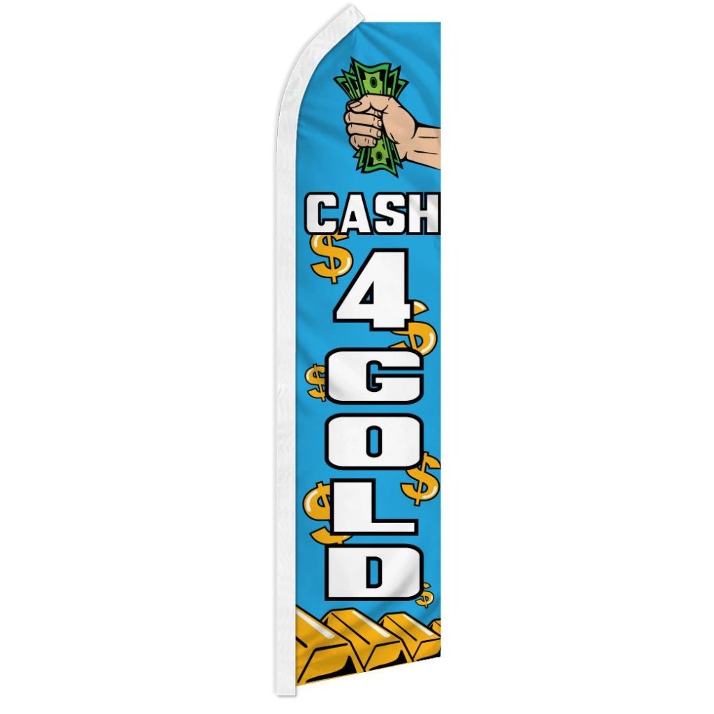 Cash 4 Gold Super Flag - Flags Importer