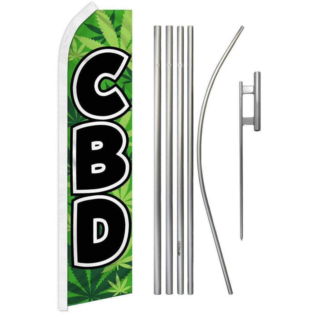 C.B.D. Super Flag & Pole Kit - Flags Importer