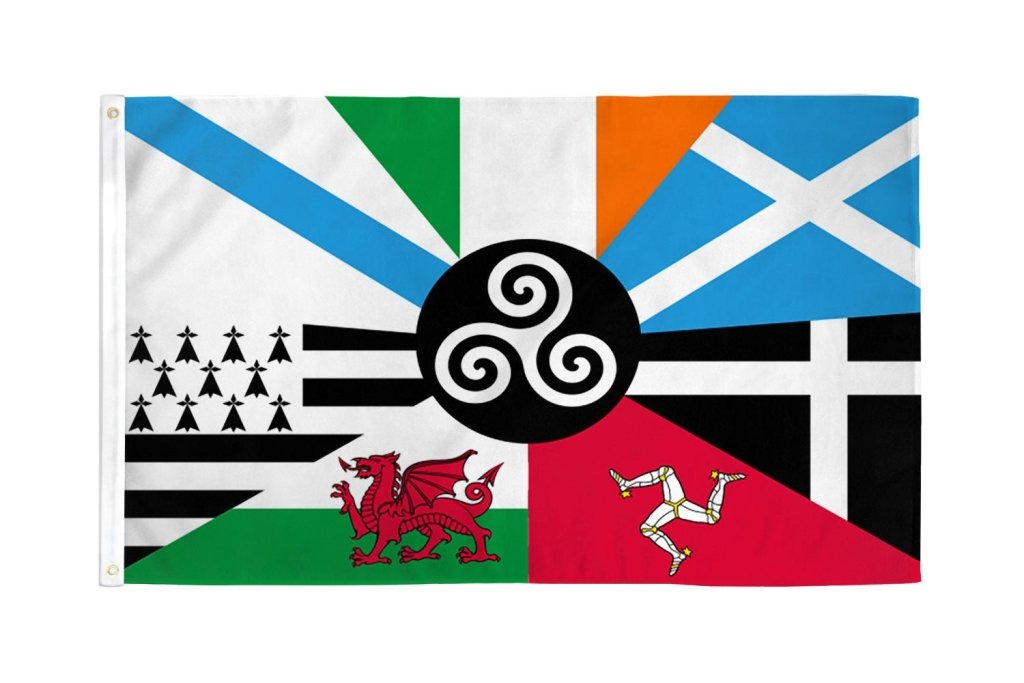 Celtic Nations Flag 3x5ft Poly - Flags Importer