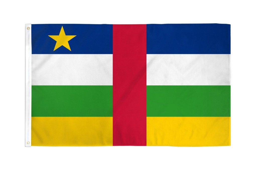 Central African Republic Flag 2x3ft Poly - Flags Importer