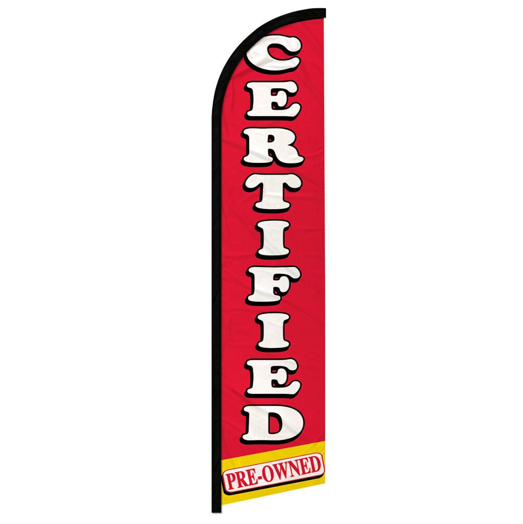 Certified Pre - Owned Windless Banner Flag - Flags Importer