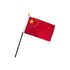 China 4x6in Stick Flag - Flags Importer