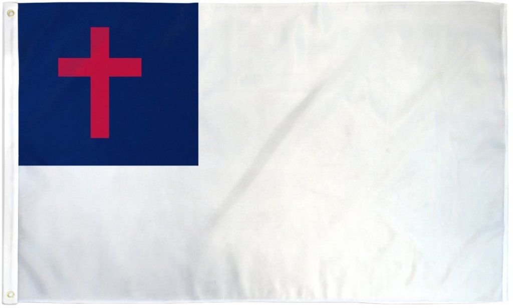 Christian Flag 2x3ft Poly - Flags Importer