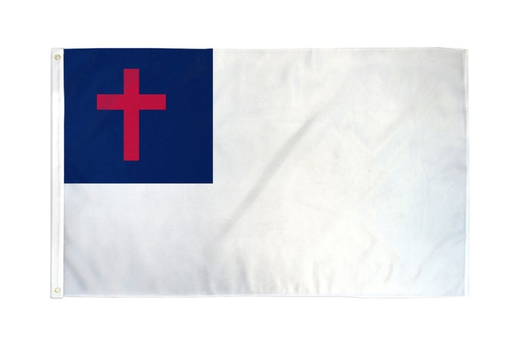 Christian Flag 2x3ft Poly - Flags Importer