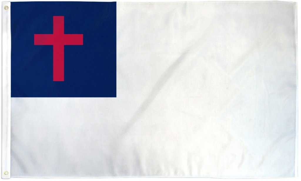 Christian Flag 3x5ft Poly - Flags Importer