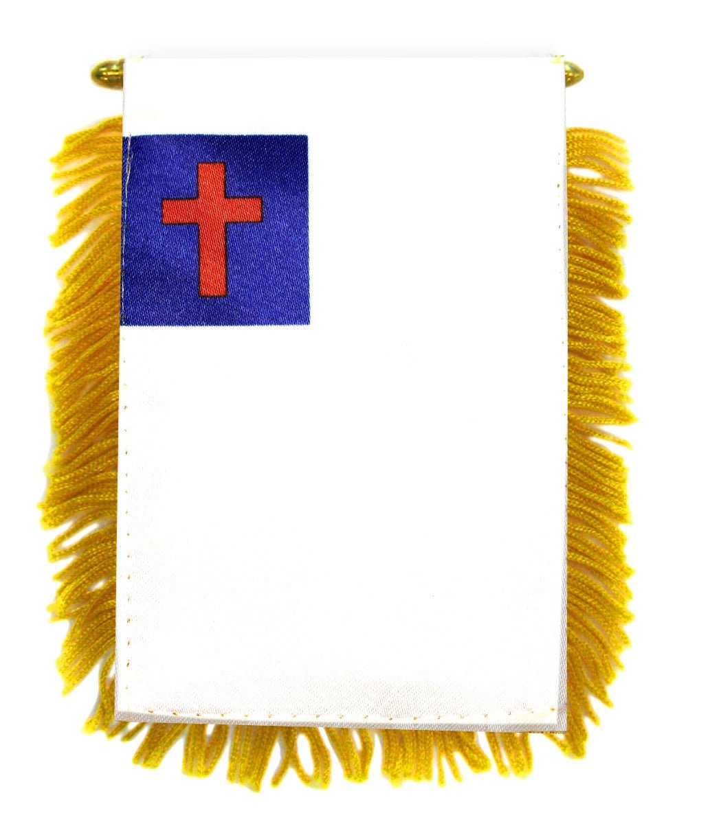 Christian Mini Banner - Flags Importer