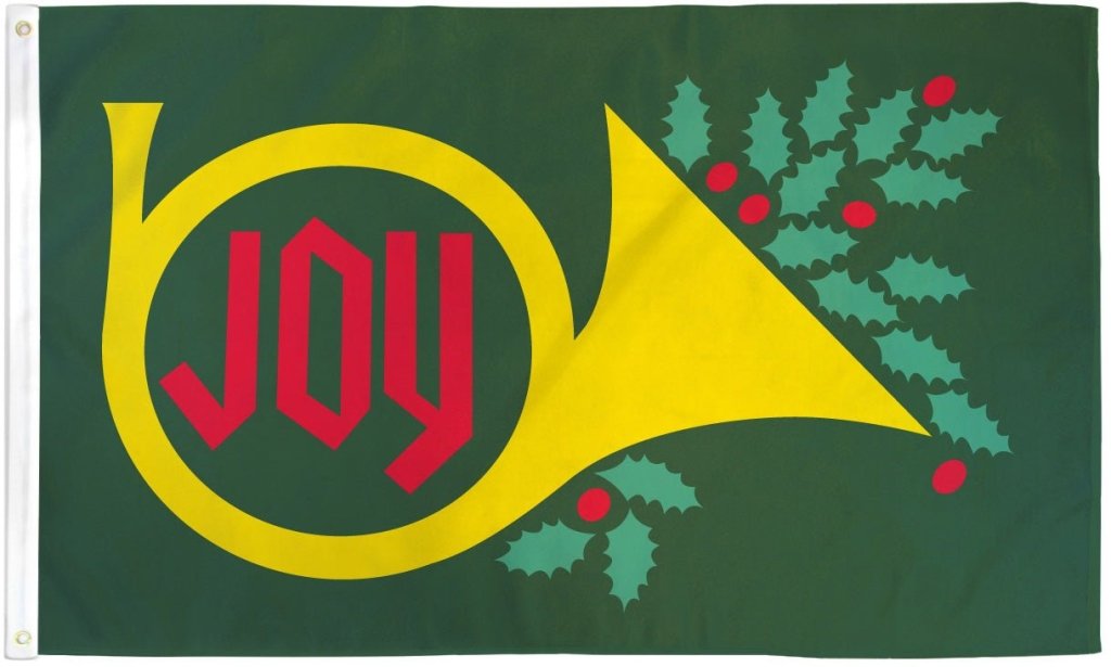 Christmas Joy Flag 3x5ft Poly - Flags Importer