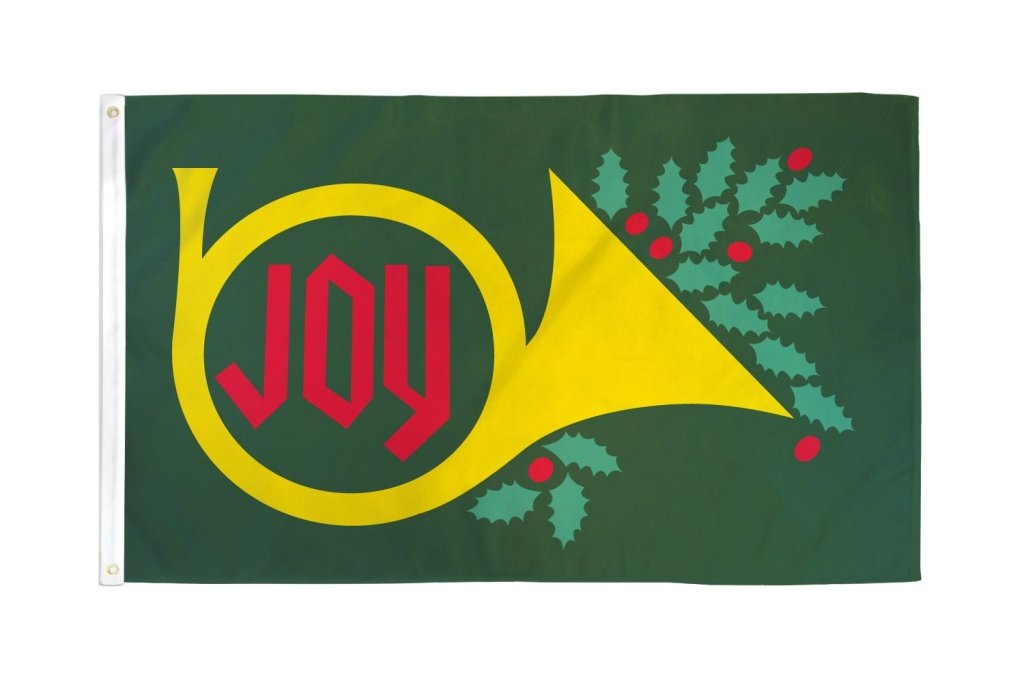 Christmas Joy Flag 3x5ft Poly - Flags Importer