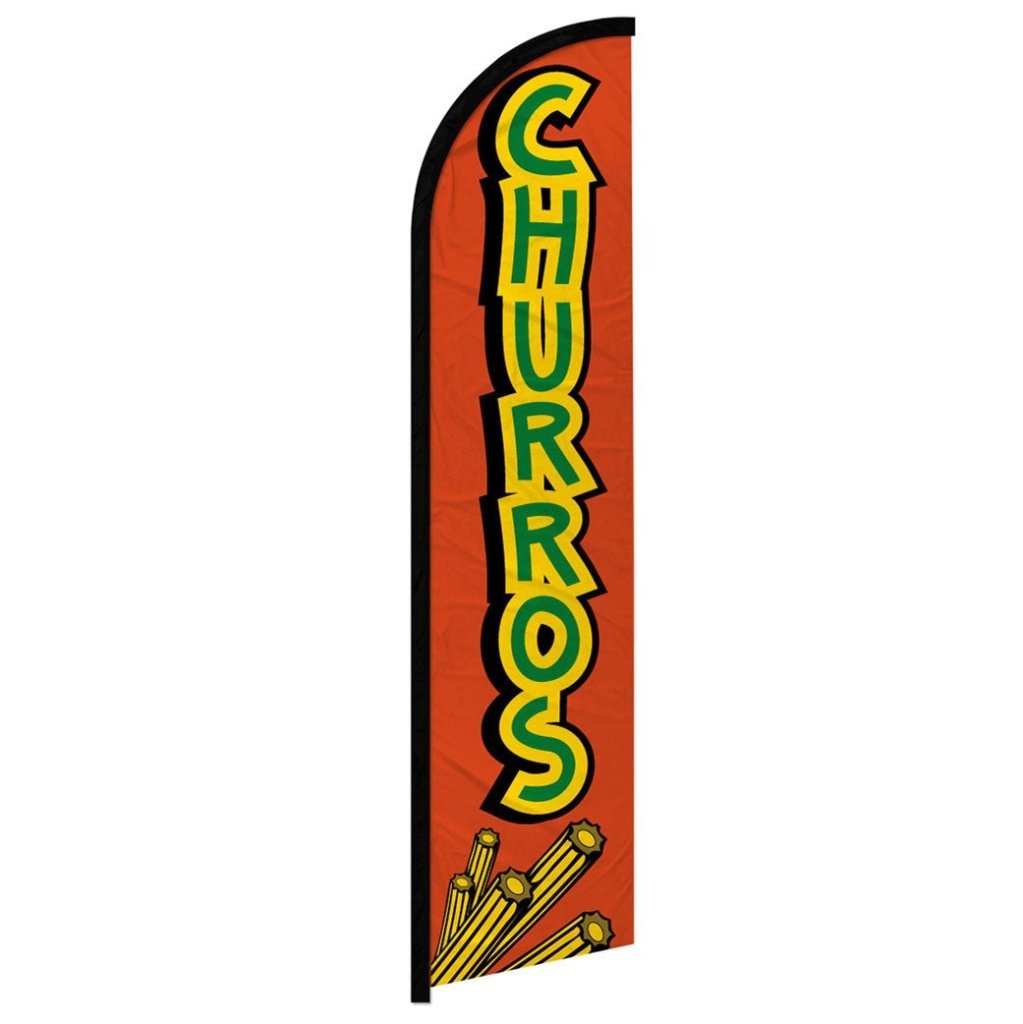 Churros Windless Banner Flag - Flags Importer