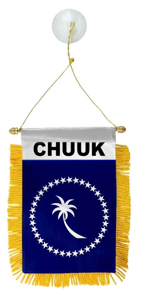 Chuuk Mini Banner - Flags Importer